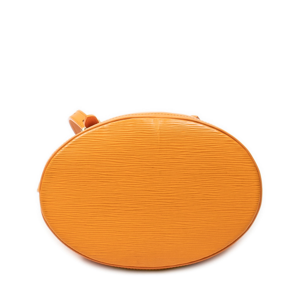 Shoulder Bag Bucket PM Mandarin Orange Epi