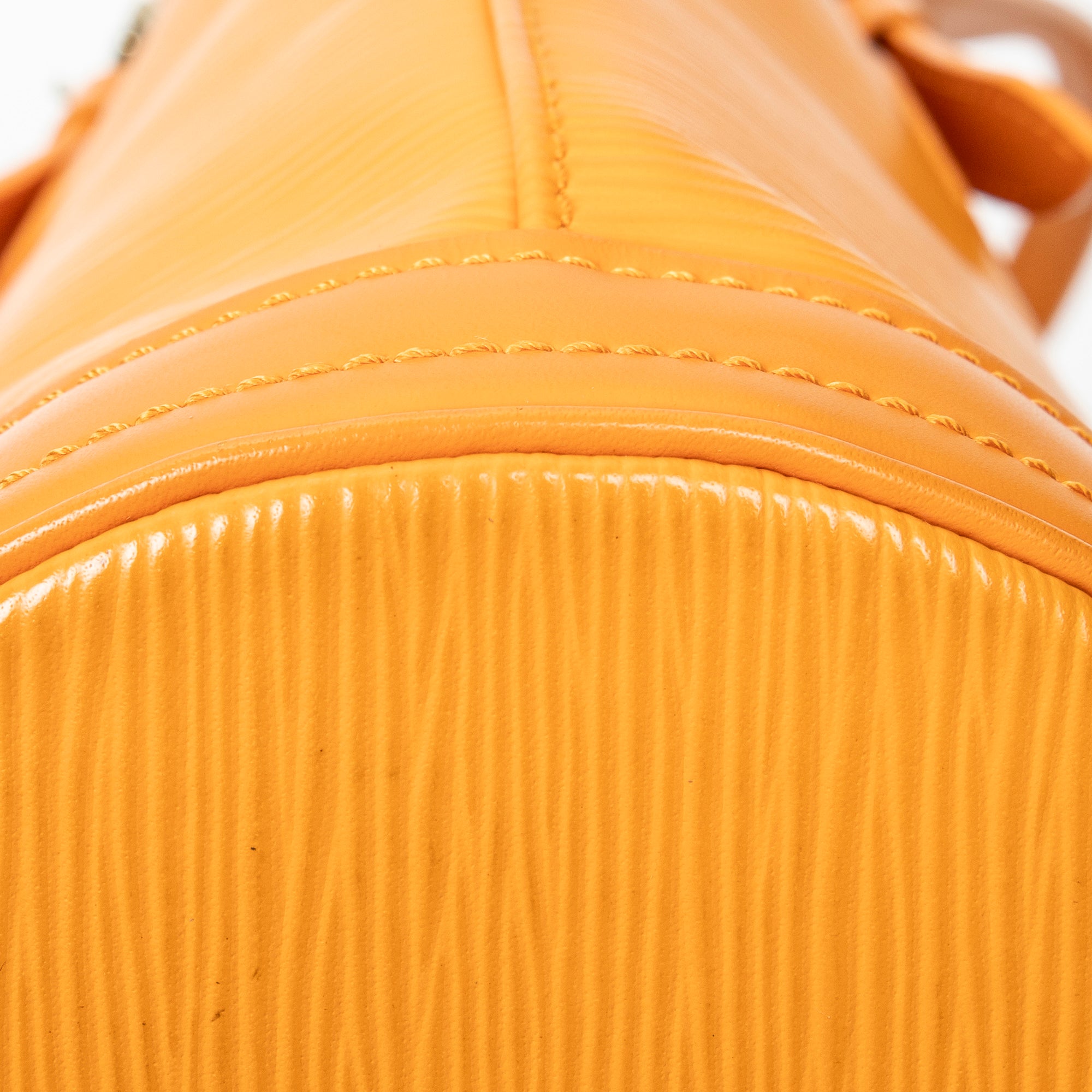Shoulder Bag Bucket PM Mandarin Orange Epi