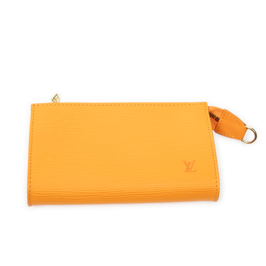 Shoulder Bag Bucket PM Mandarin Orange Epi