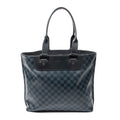 Handbag Cabas Voyage PM Black Damier Cobalt