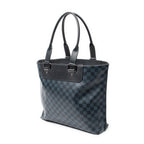 Handbag Cabas Voyage PM Black Damier Cobalt