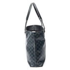 Handbag Cabas Voyage PM Black Damier Cobalt