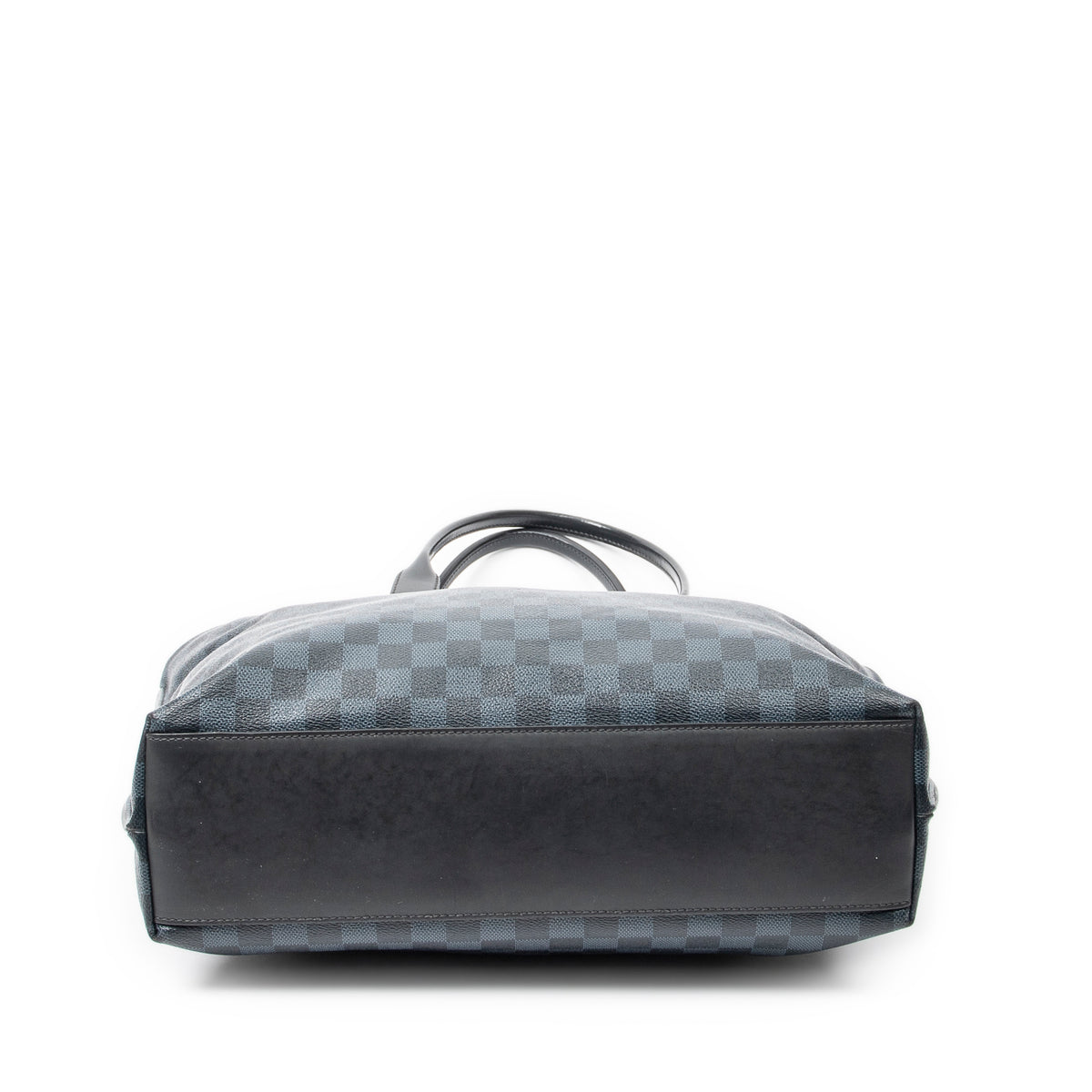 Handbag Cabas Voyage PM Black Damier Cobalt