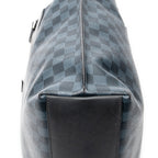 Handbag Cabas Voyage PM Black Damier Cobalt