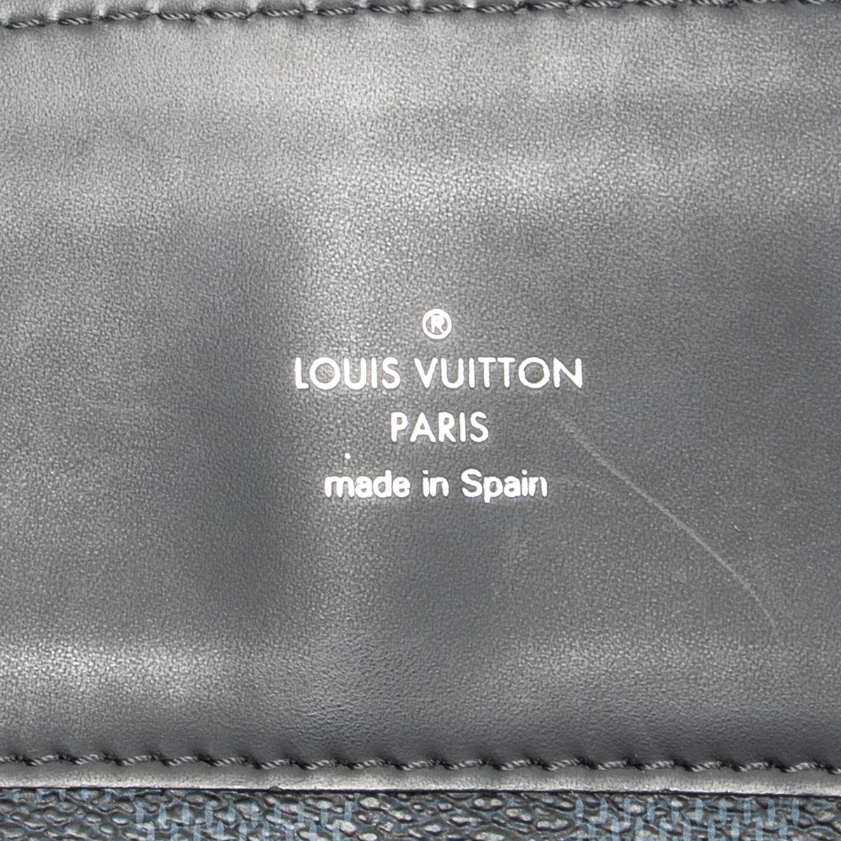 Handbag Cabas Voyage PM Black Damier Cobalt