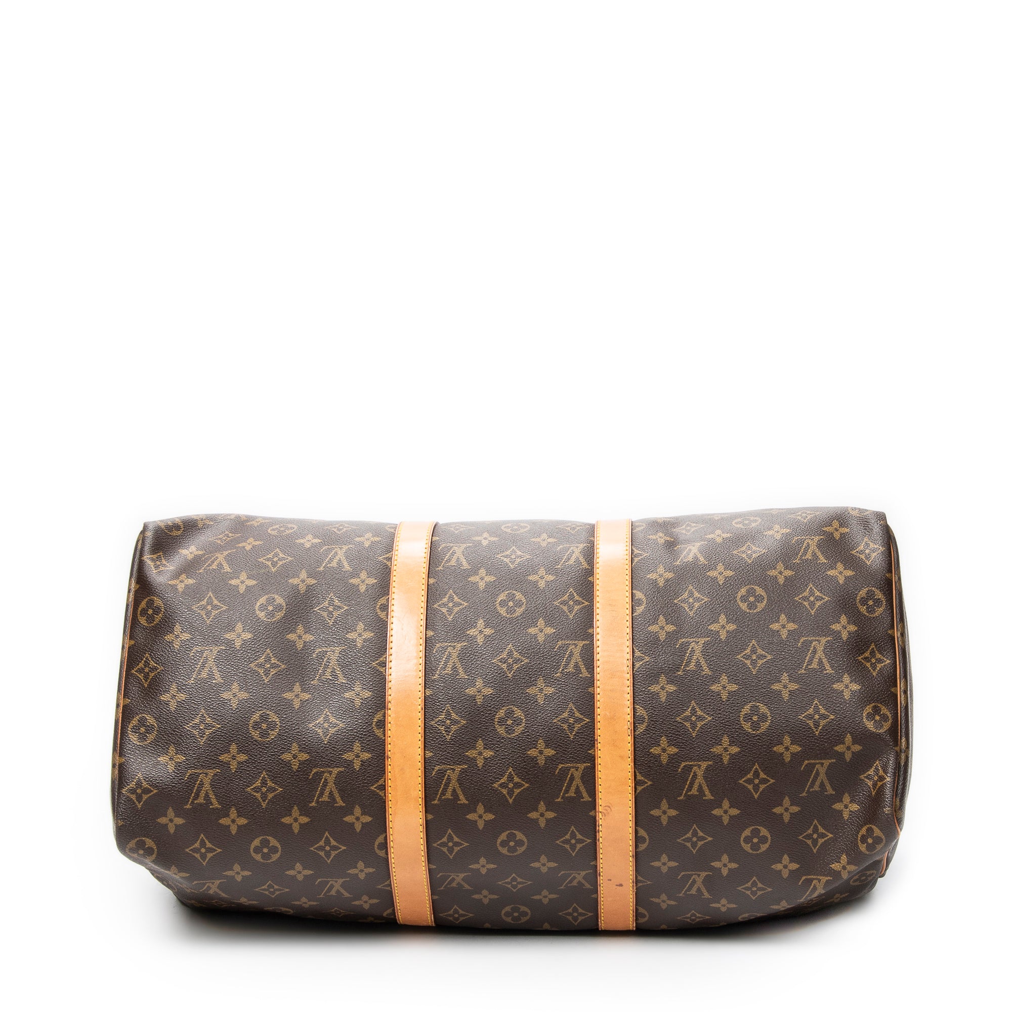 Travel Bag Keepall 50 Brown Monogram Canvas