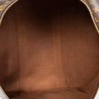 Travel Bag Keepall 50 Brown Monogram Canvas