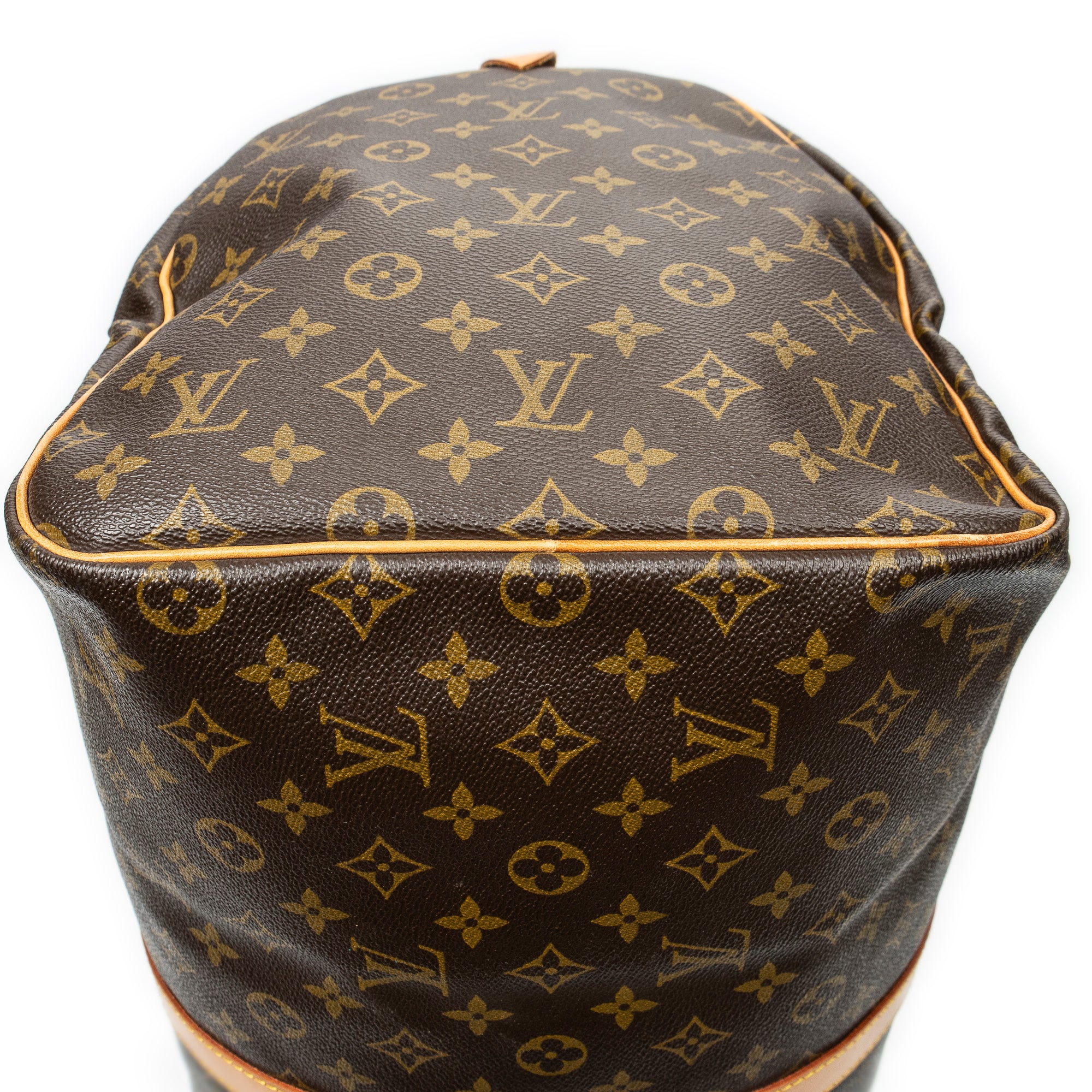 Travel Bag Keepall 55 Brown Monogram Canvas