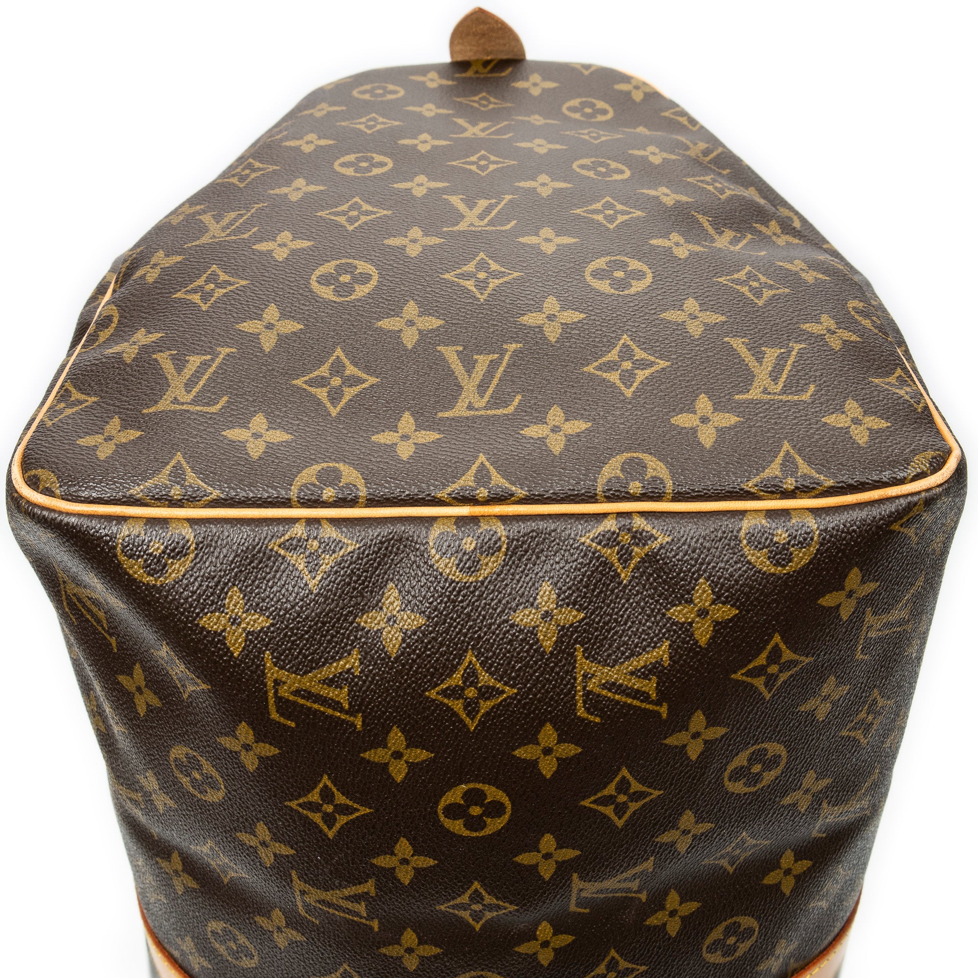Travel Bag Keepall 55 Brown Monogram Canvas