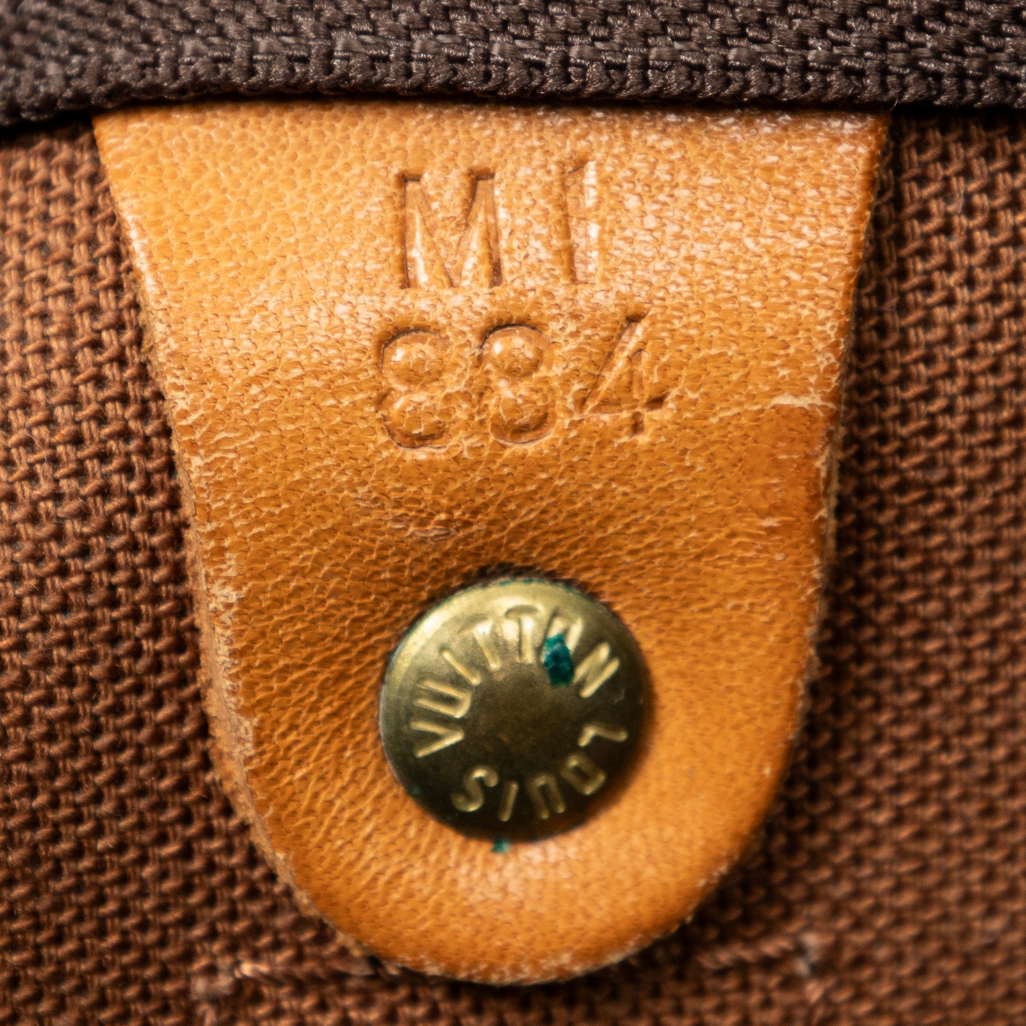 Travel Bag Keepall 55 Brown Monogram Canvas