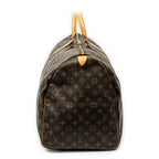 Travel Bag Keepall 60 Brown Monogram Canvas