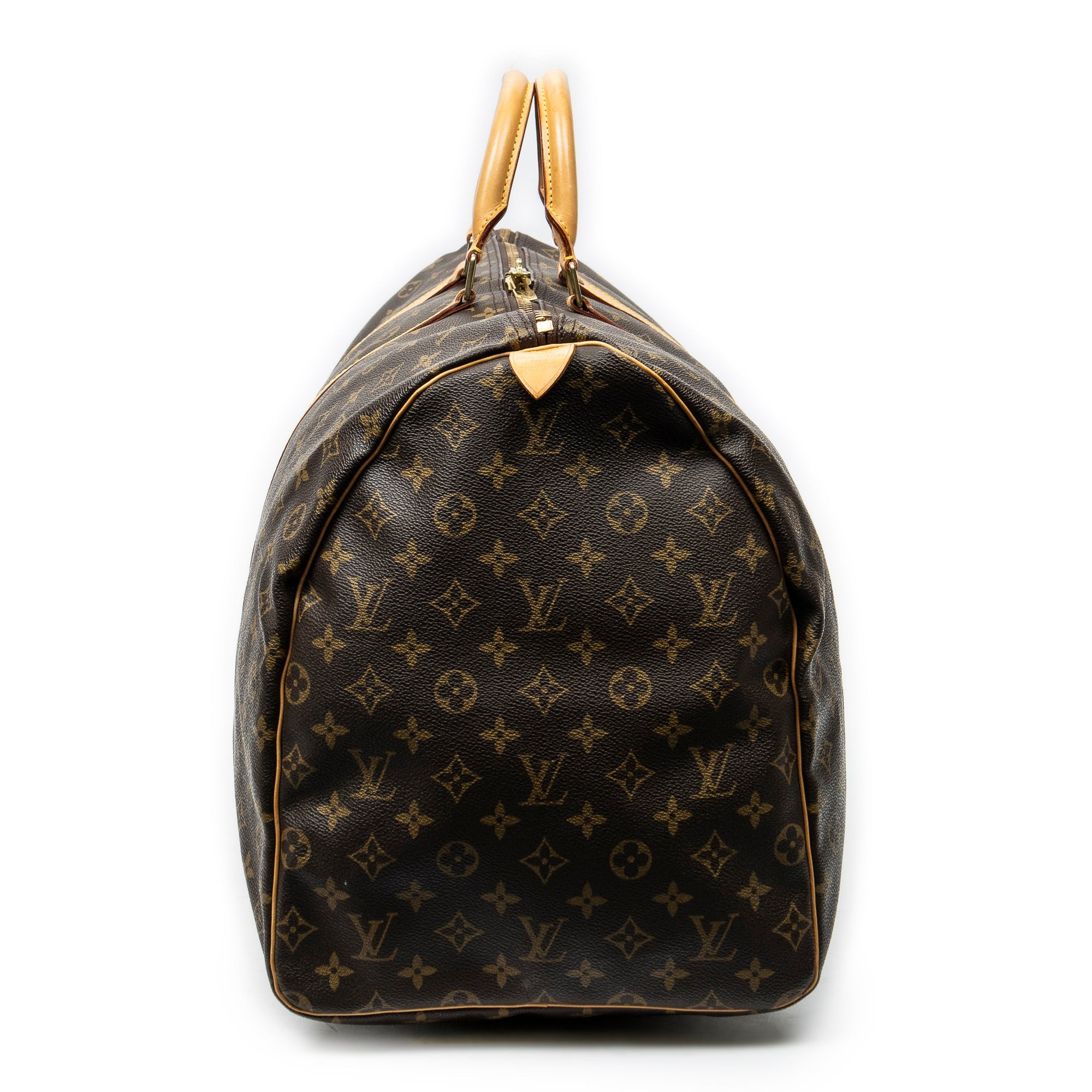 Travel Bag Keepall 60 Brown Monogram Canvas