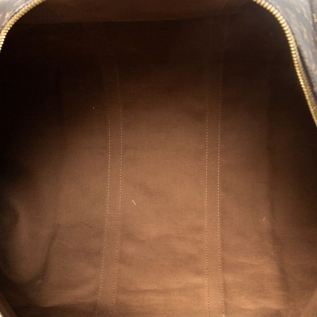 Travel Bag Keepall 60 Brown Monogram Canvas