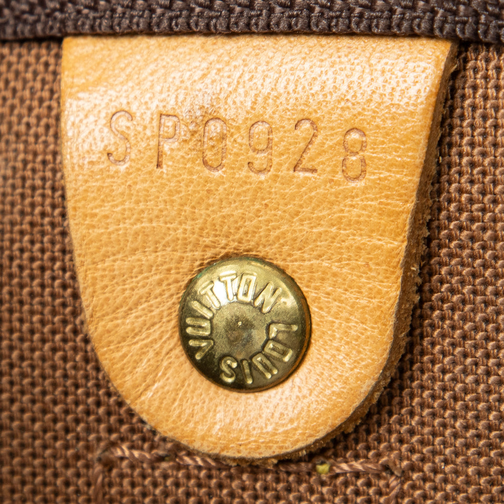 Travel Bag Keepall 60 Brown Monogram Canvas