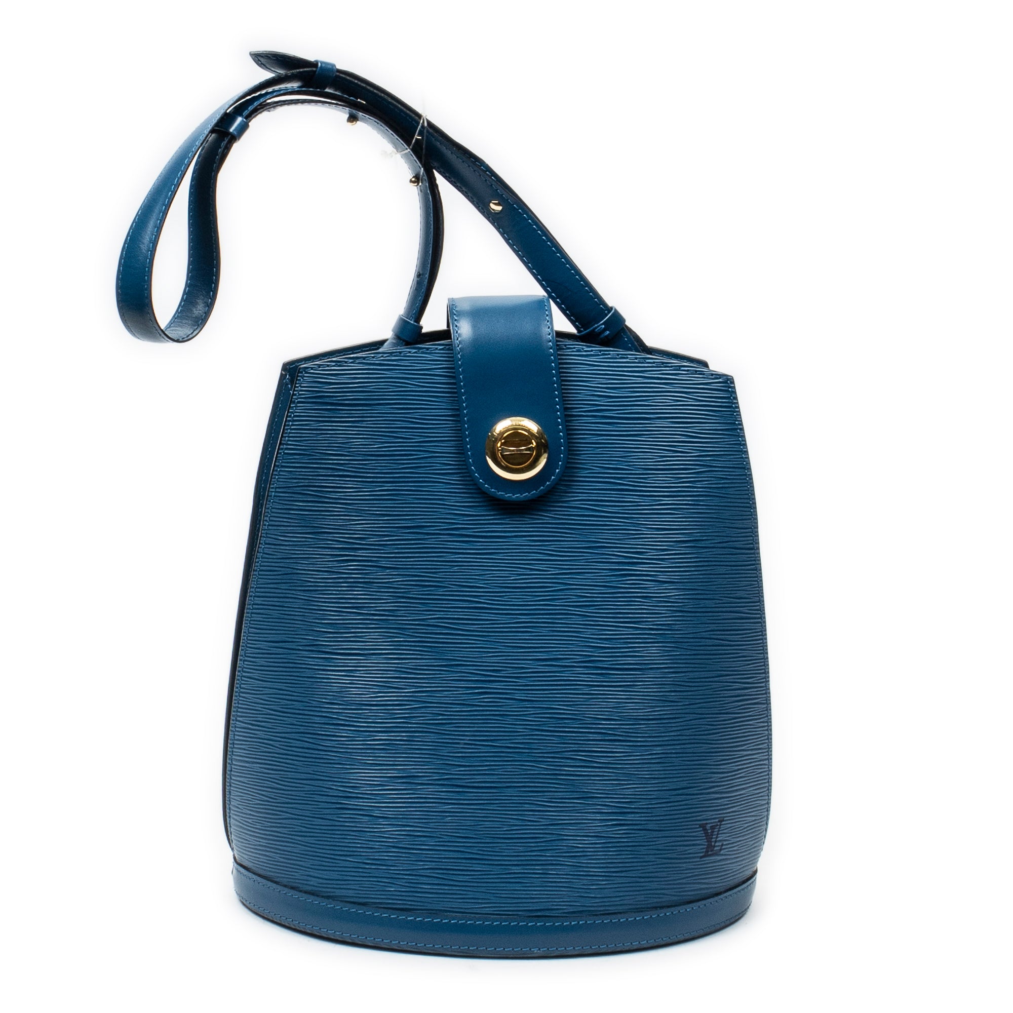 Shoulder Bag Cluny Blue Epi