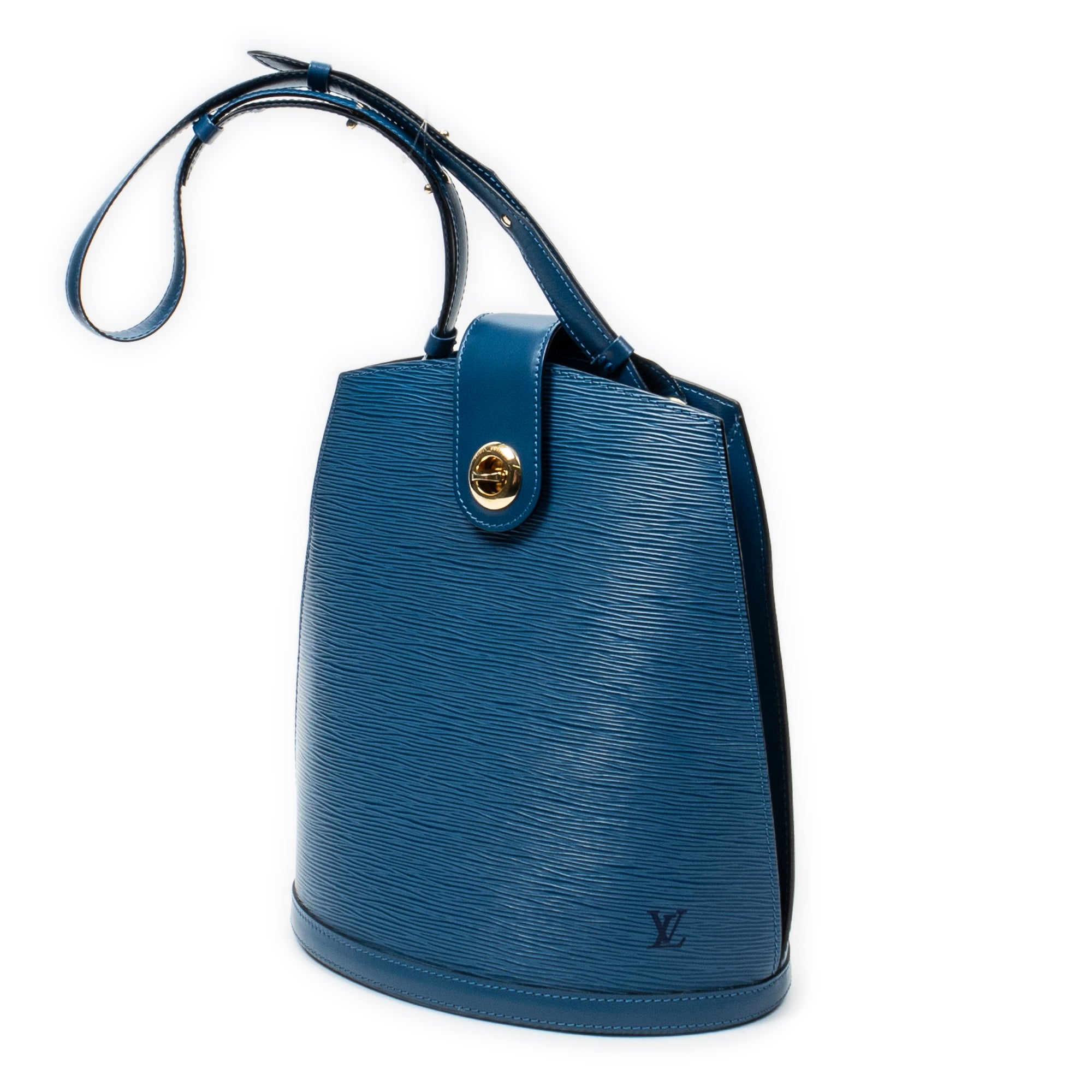 Shoulder Bag Cluny Blue Epi