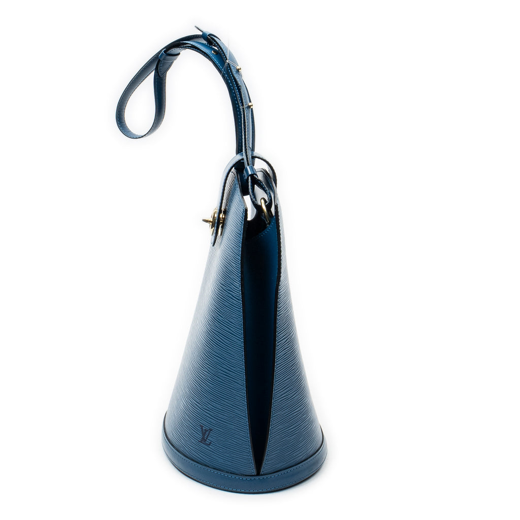 Shoulder Bag Cluny Blue Epi