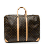Travel Bag Sirius 55 Brown Monogram Canvas