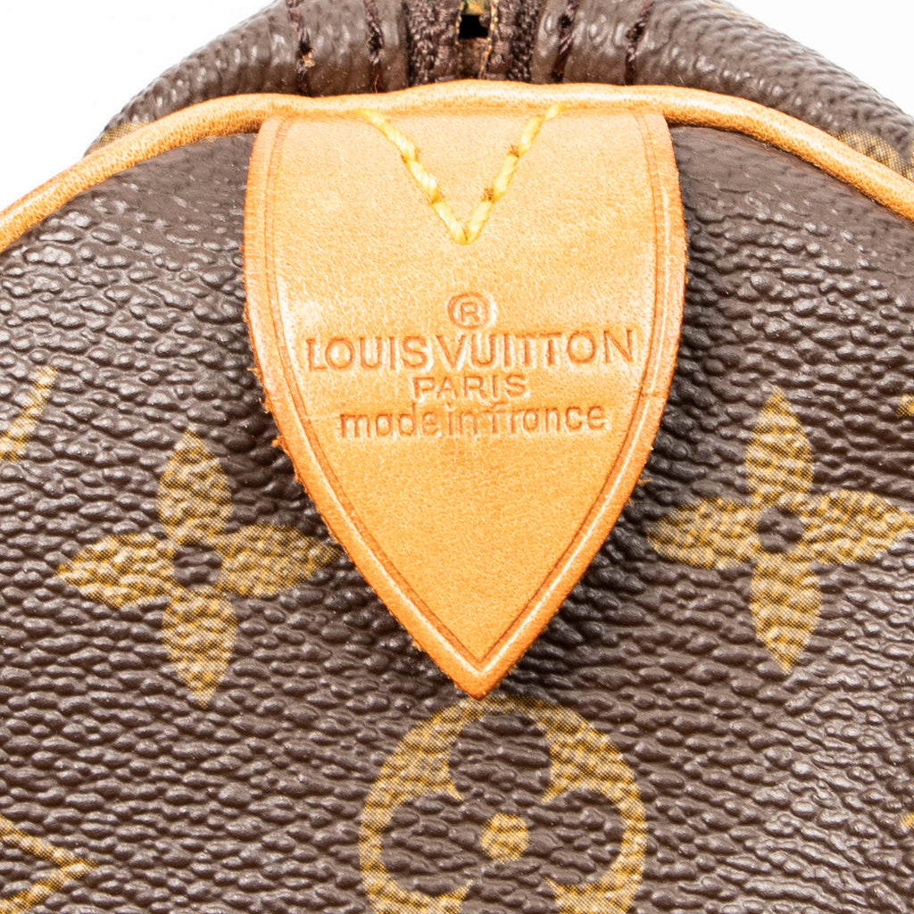 Bolso Speedy 35 Lona Monogram Marrón