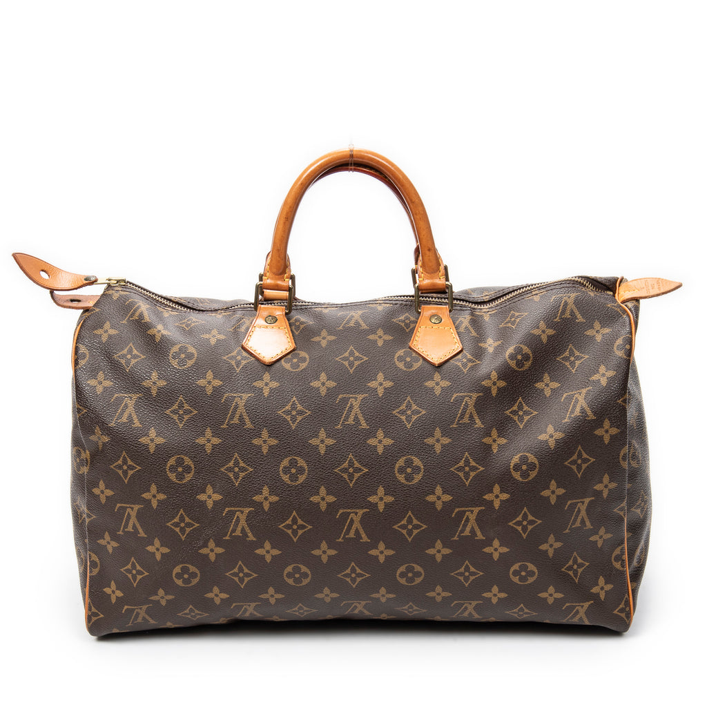 Bolso de mano Speedy 40 Lona Monogram Marrón