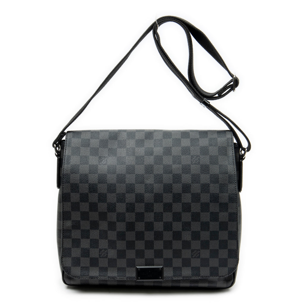 Shoulder Bag Daniel Black Damier Graphite