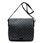 Shoulder Bag Daniel Black Damier Graphite