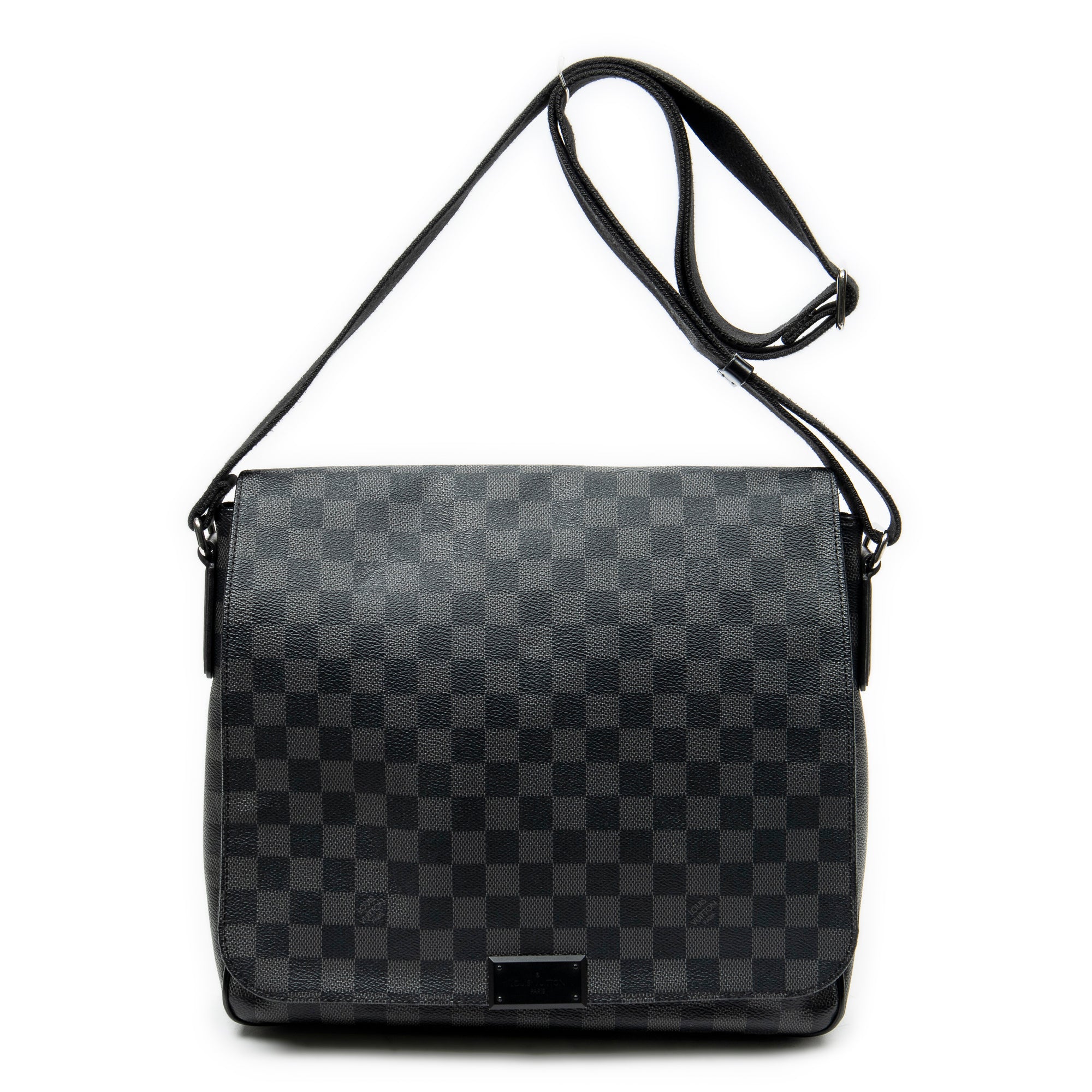 Shoulder Bag Daniel Black Damier Graphite