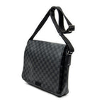 Shoulder Bag Daniel Black Damier Graphite
