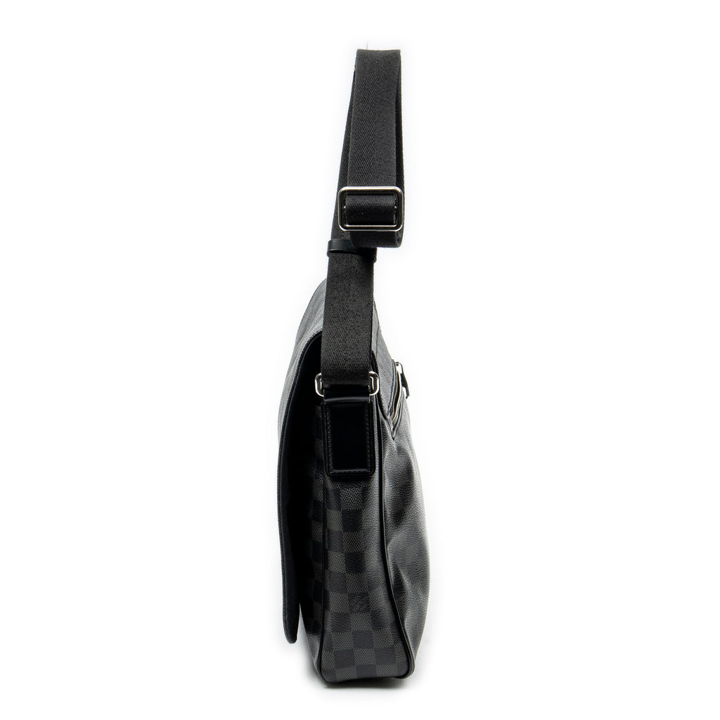 Shoulder Bag Daniel Black Damier Graphite