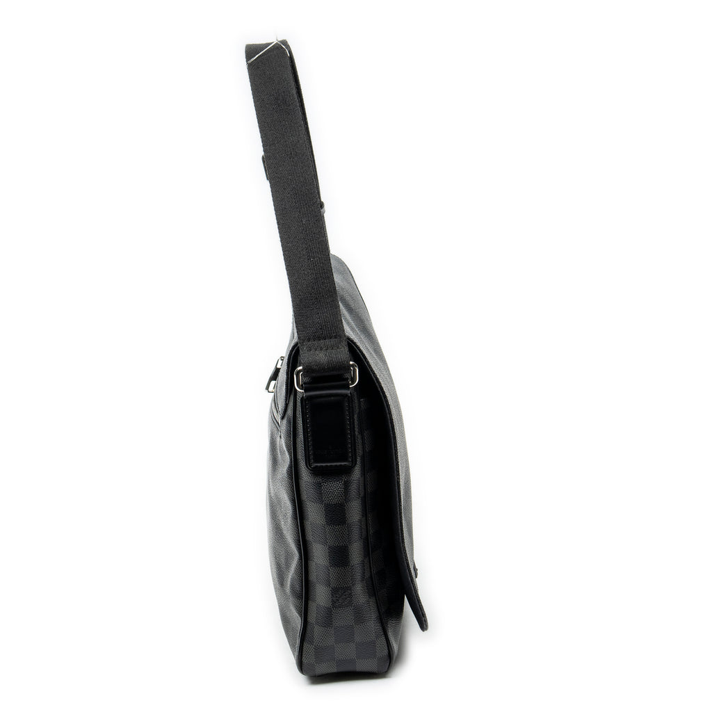 Shoulder Bag Daniel Black Damier Graphite