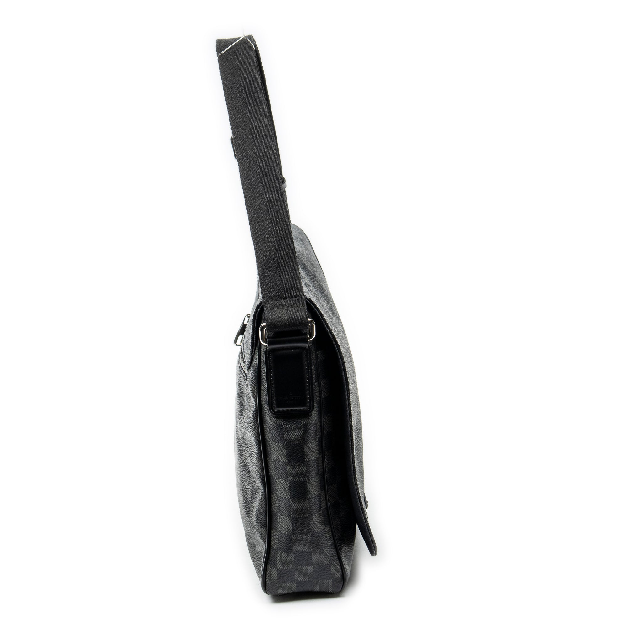 Shoulder Bag Daniel Black Damier Graphite