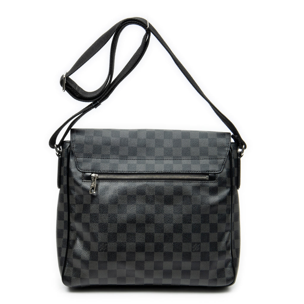 Shoulder Bag Daniel Black Damier Graphite