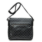 Shoulder Bag Daniel Black Damier Graphite