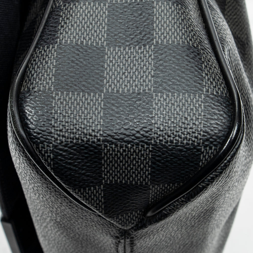 Shoulder Bag Daniel Black Damier Graphite