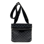Shoulder Bag Thomas Black Damier Graphite