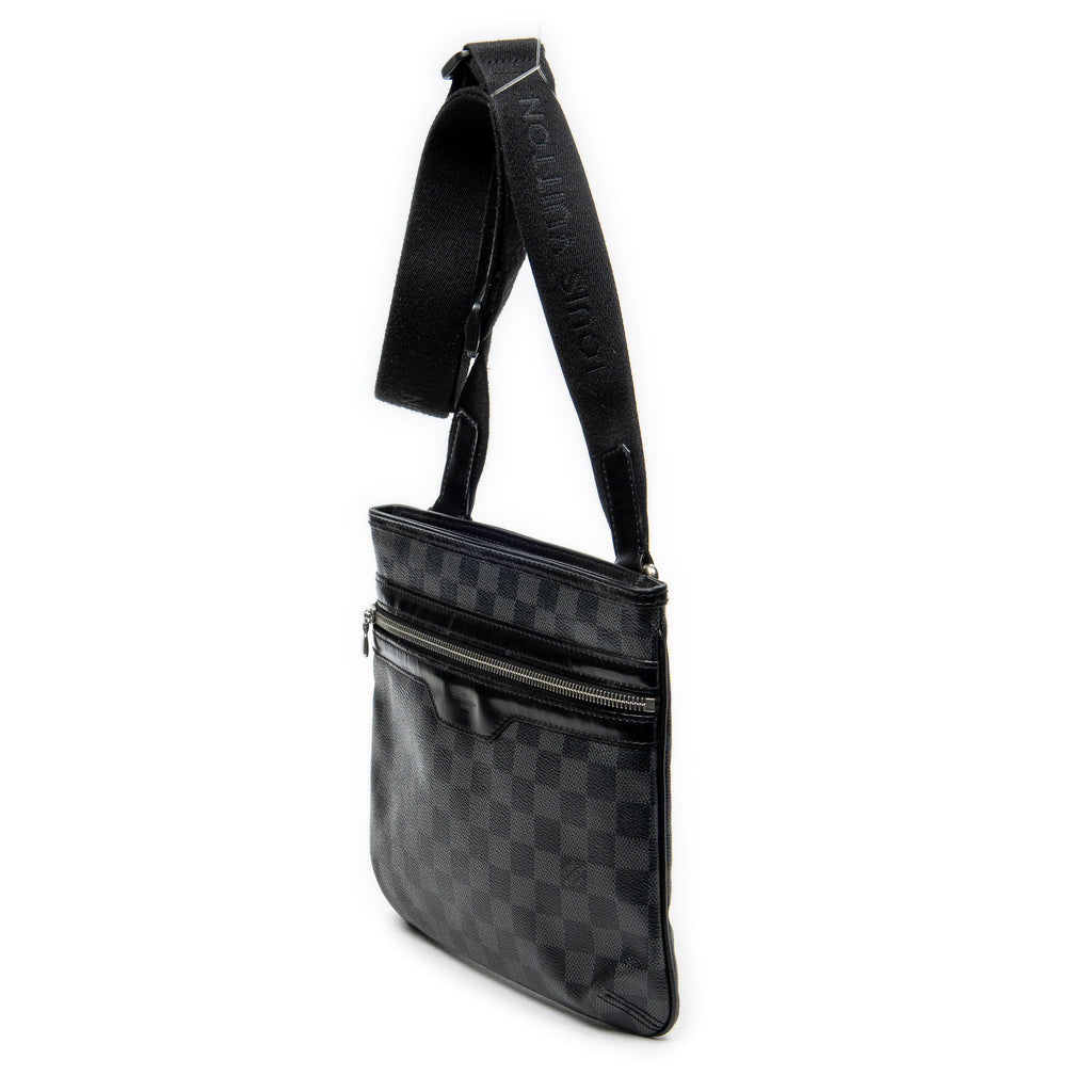 Shoulder Bag Thomas Black Damier Graphite