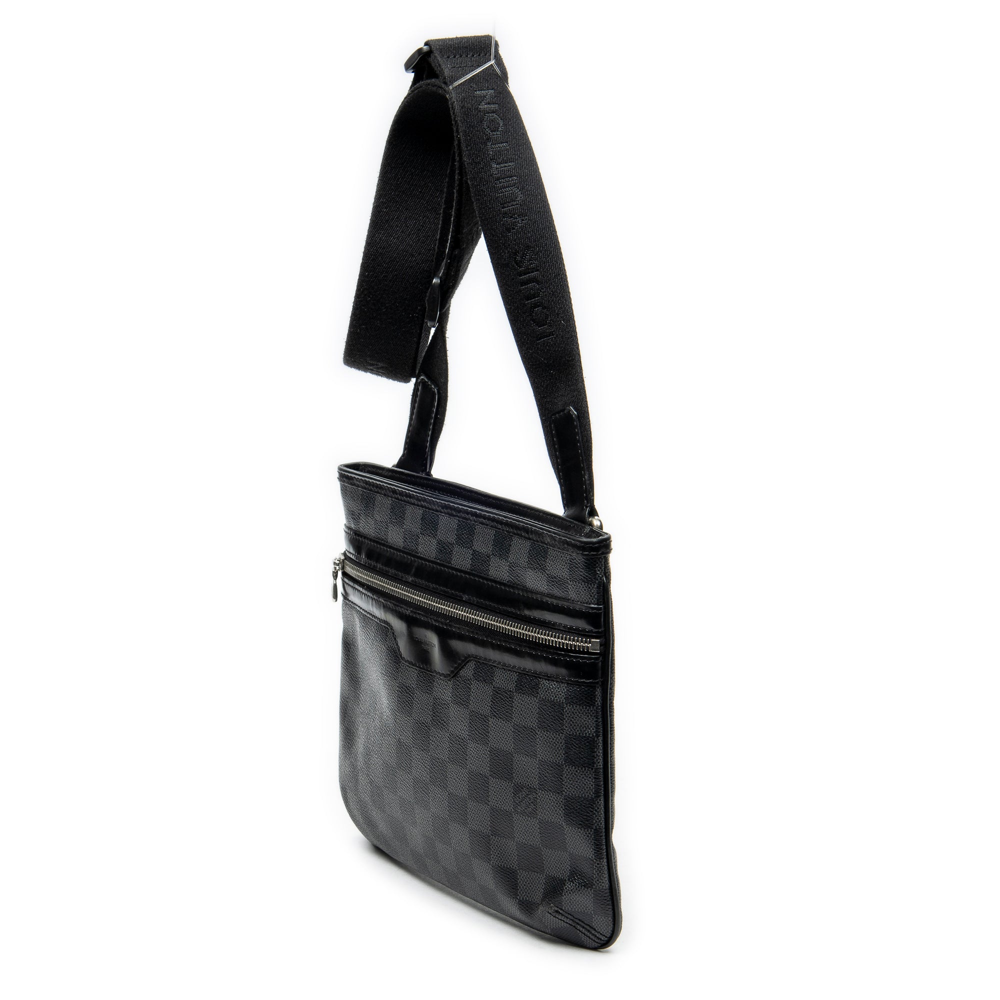 Shoulder Bag Thomas Black Damier Graphite