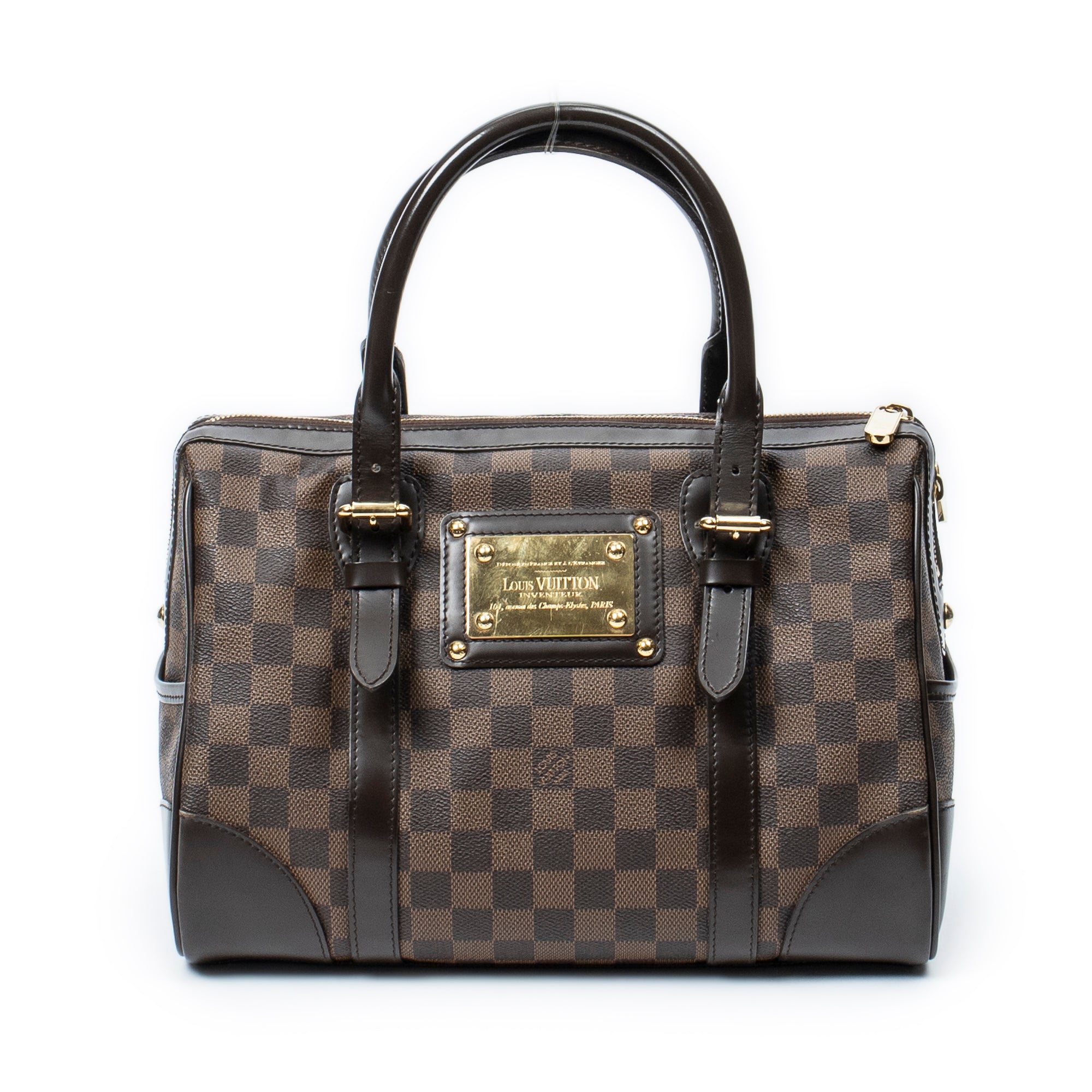 Handbag Berkeley Brown Damier Ebene