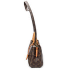 Handbag Montaigne PM Brown Monogram Canvas