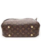 Handbag Montaigne PM Brown Monogram Canvas