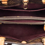 Handbag Montaigne PM Brown Monogram Canvas