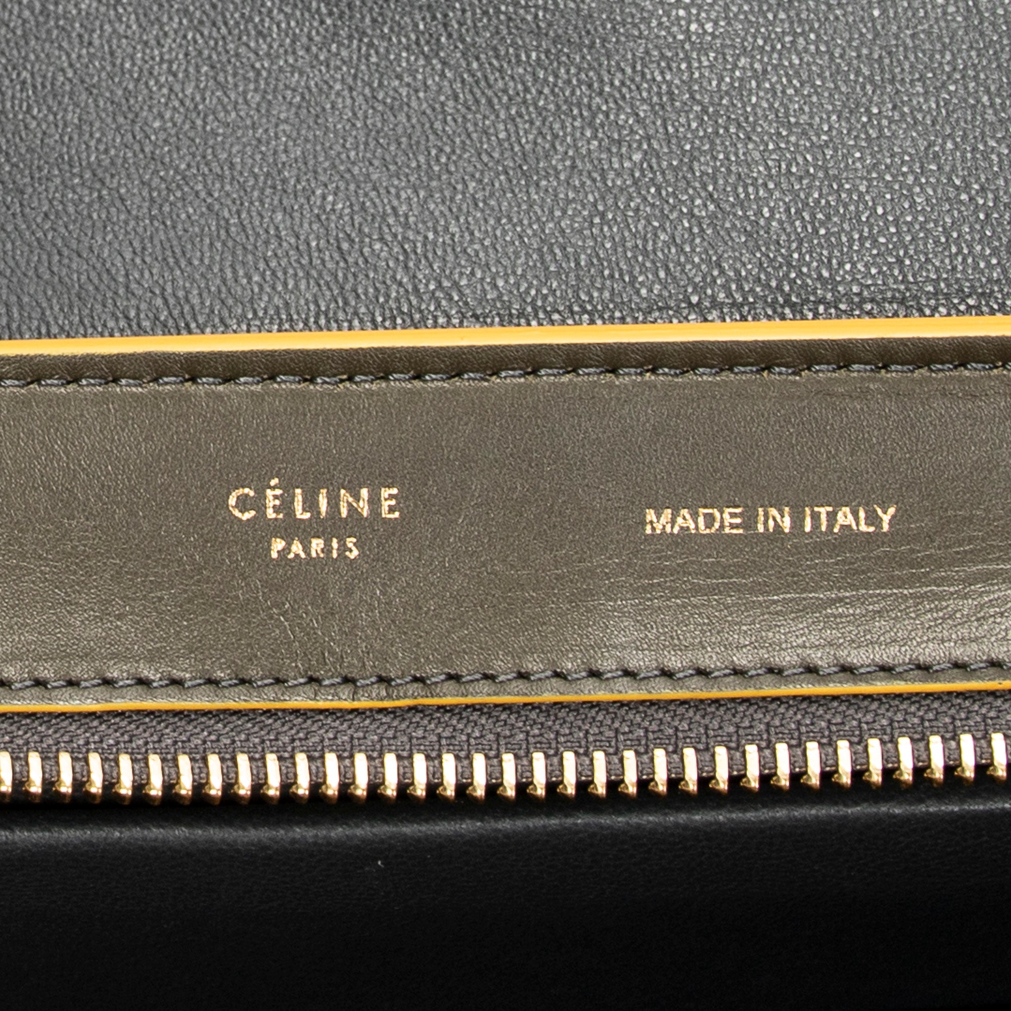 Celine - Trapèze moyen - Vert foncé/Jaune