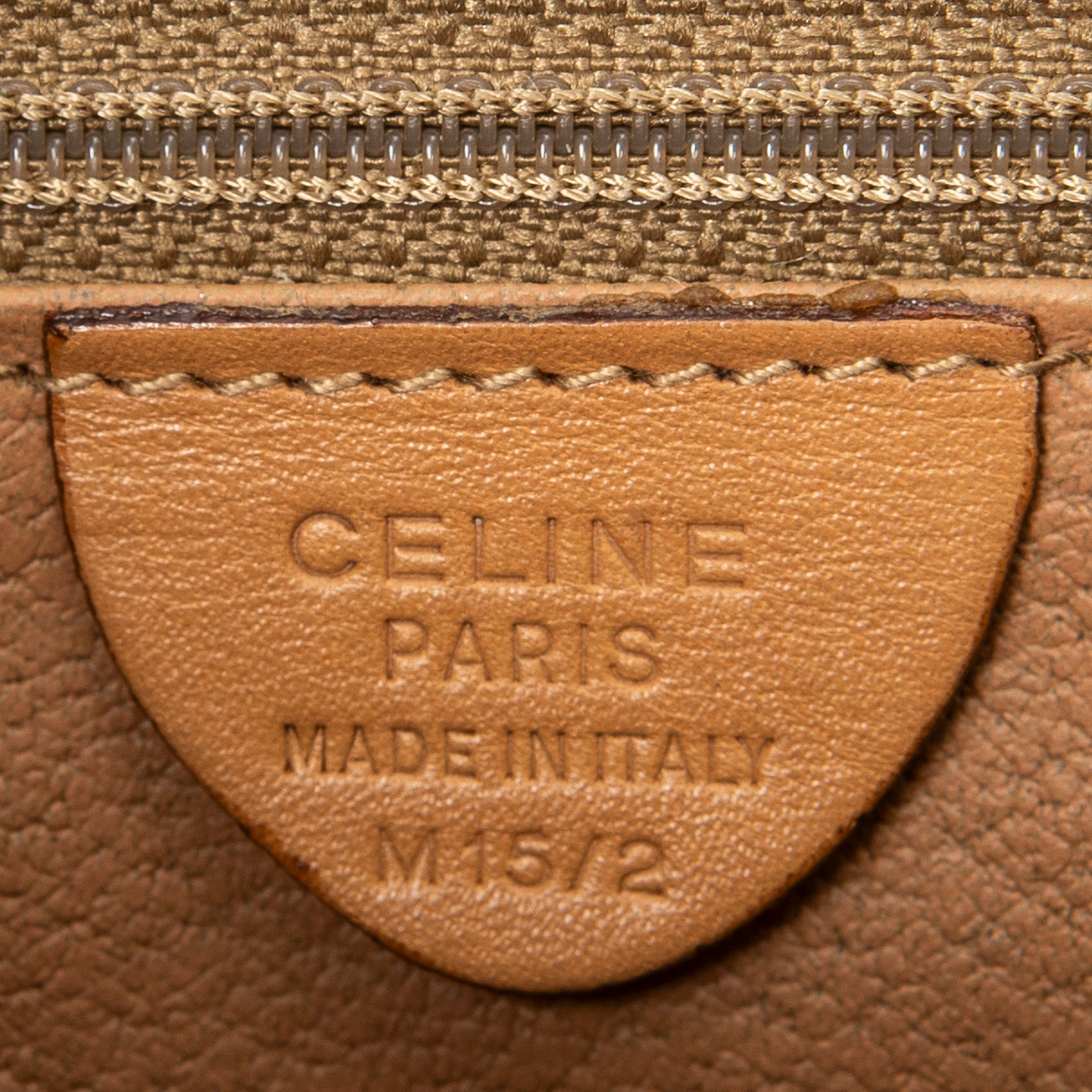 Shoulder Bag Flap Crossbody Brown Macadam Coated Canvas