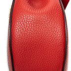 Shoulder Bag Small Drew Red Grained Calfskin Leather