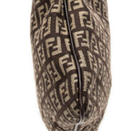 Shoulder Bag Large Flat Crossbody Brown Zucchino Canvas