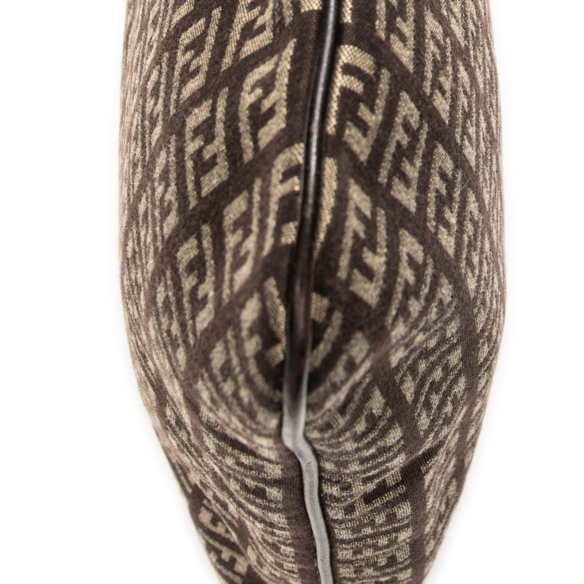 Shoulder Bag Large Flat Crossbody Brown Zucchino Canvas
