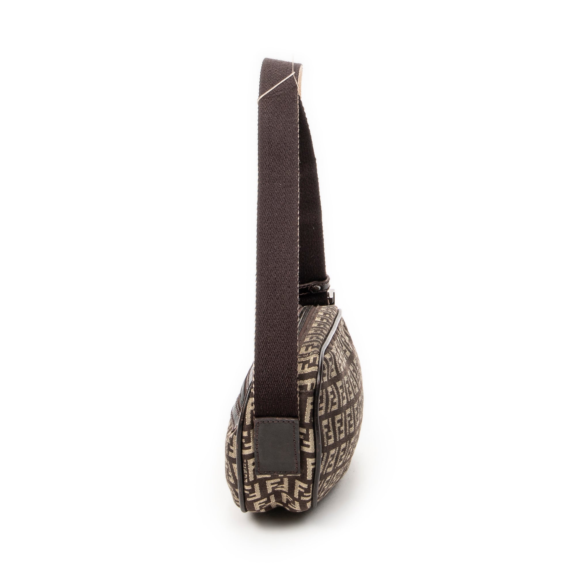 Shoulder Bag Small Crossbody Brown Zucchino Canvas