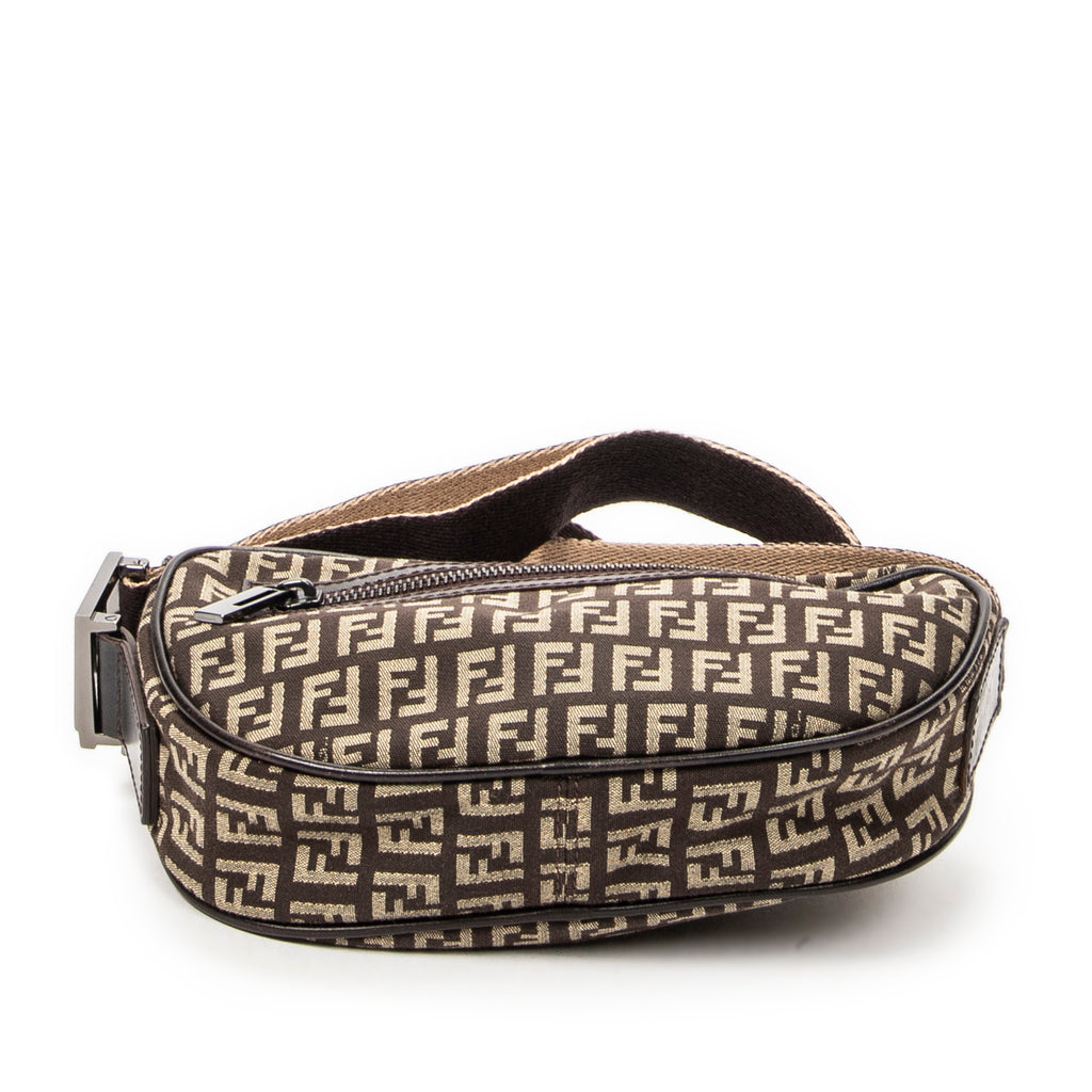 Shoulder Bag Small Crossbody Brown Zucchino Canvas
