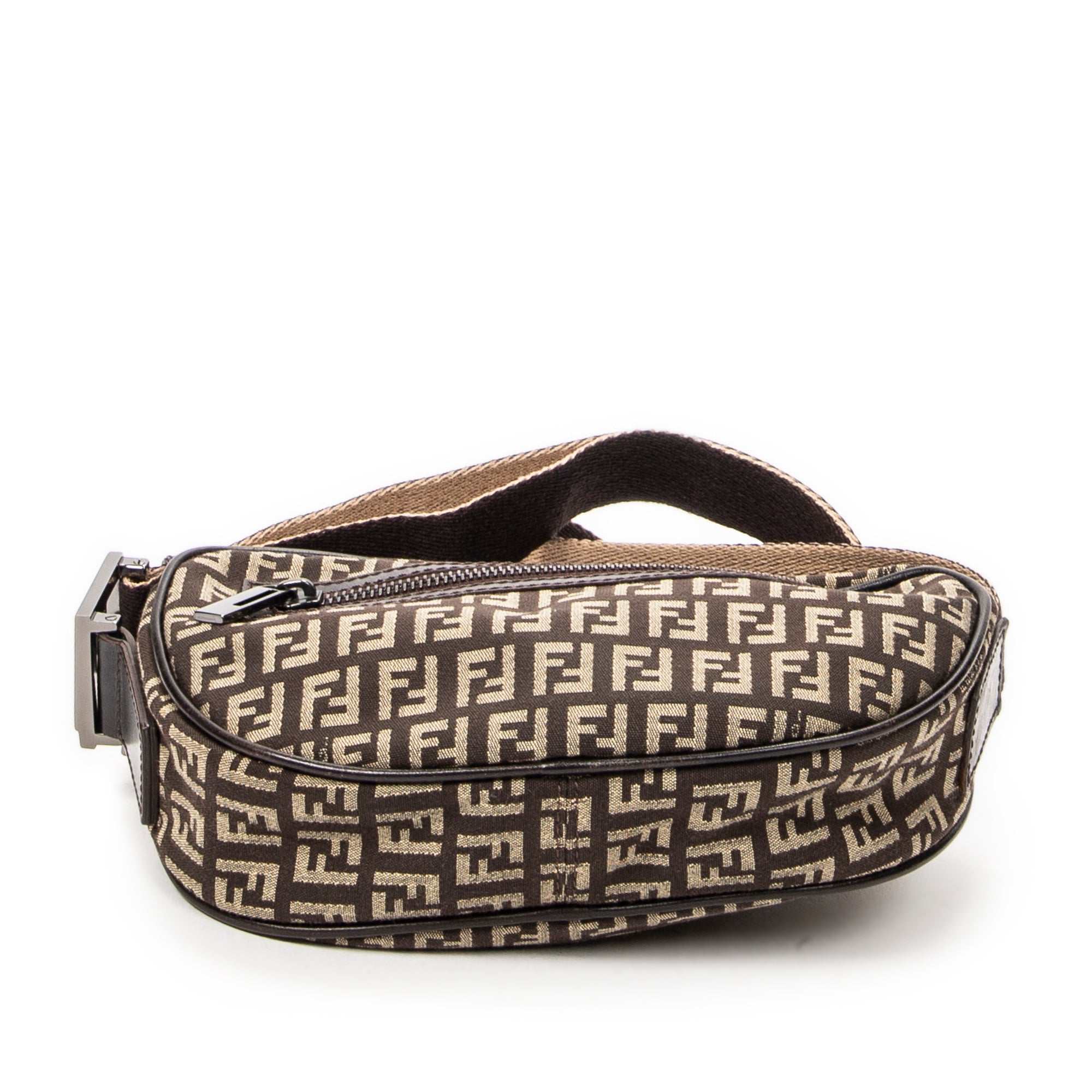 Shoulder Bag Small Crossbody Brown Zucchino Canvas