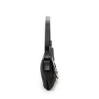 Bolso de Hombro Baguette Negro Lona Zucca